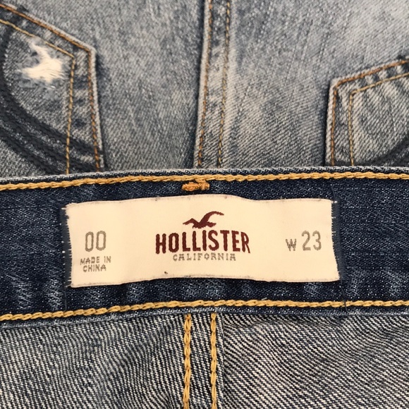 Hollister high waisted jean shorts Size 00 - Picture 5 of 8